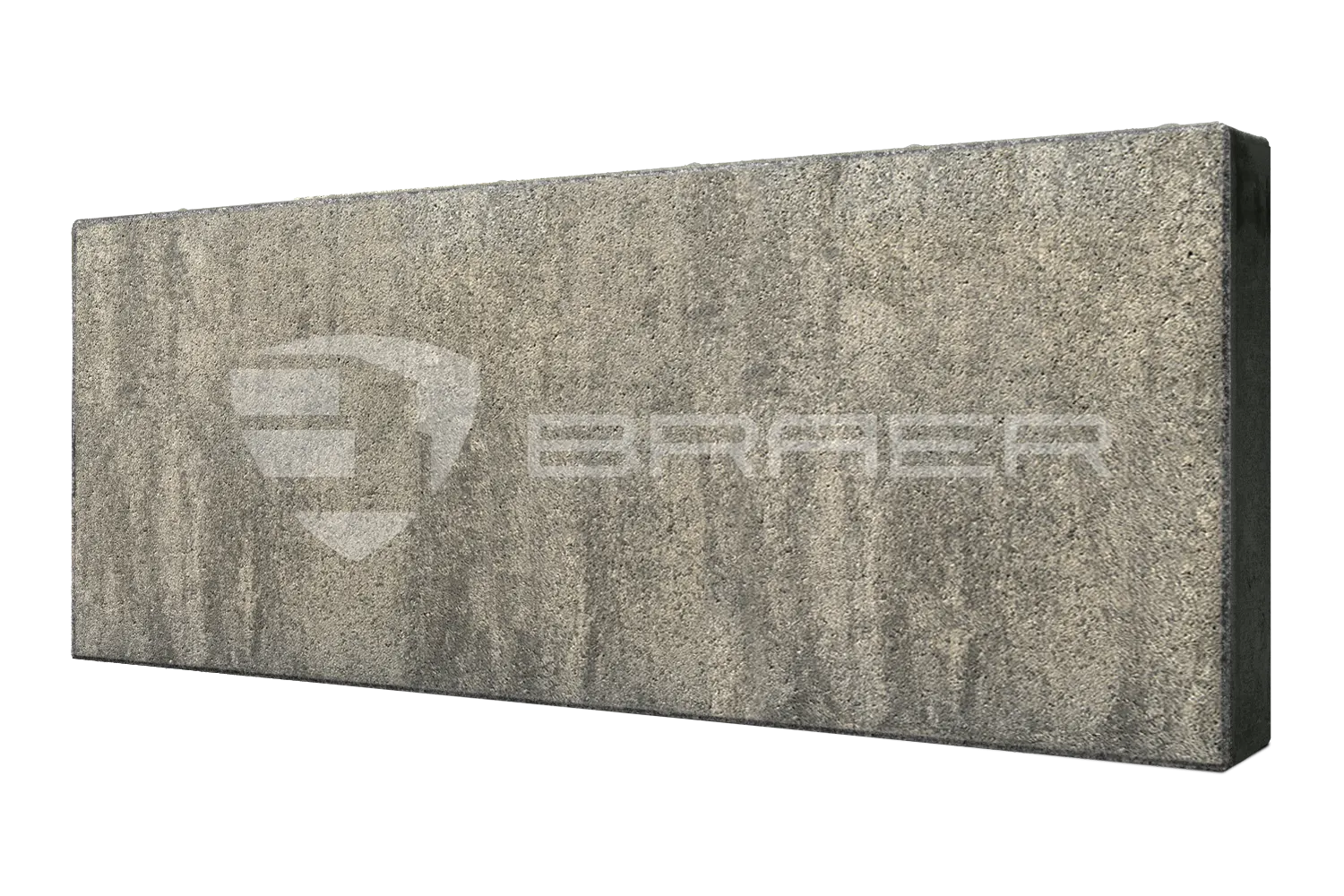 Тротуарная плитка BRAER Сити 900 х 400, Color Mix Туман-1