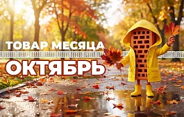 Товар месяца - кирпич