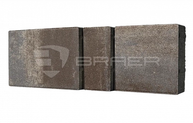 Тротуарная плитка BRAER Старый город Ландхаус, Color Mix Байкал 2 - 1
